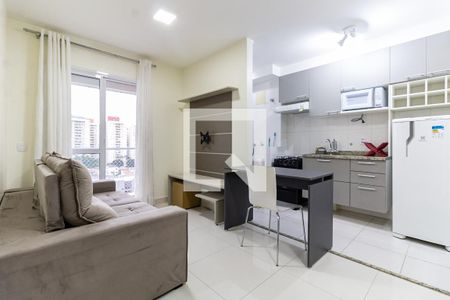 Sala de apartamento para alugar com 1 quarto, 35m² em Aclimação, São Paulo