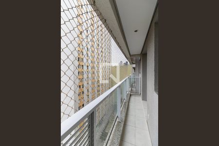 Varanda da Sala de apartamento para alugar com 1 quarto, 35m² em Aclimação, São Paulo