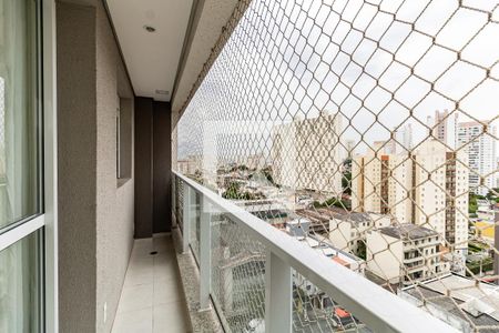Varanda da Sala de apartamento para alugar com 1 quarto, 35m² em Aclimação, São Paulo