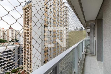 Varanda da Sala de apartamento para alugar com 1 quarto, 35m² em Aclimação, São Paulo