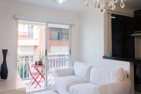 Sala de apartamento à venda com 2 quartos, 68m² em Panamby, São Paulo
