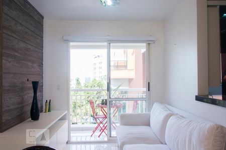 Sala de apartamento à venda com 2 quartos, 68m² em Panamby, São Paulo