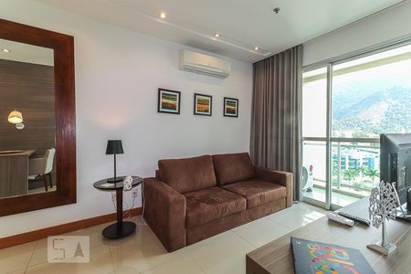 Sala de apartamento à venda com 1 quarto, 38m² em Jacarepaguá, Rio de Janeiro
