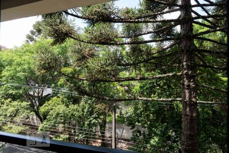 Vista da Sacada de kitnet/studio à venda com 1 quarto, 40m² em Bacacheri, Curitiba