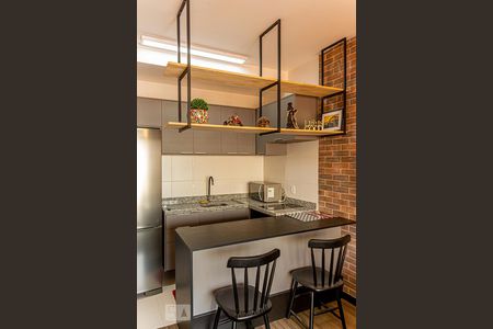 Studio para alugar com 34m², 1 quarto e 1 vagaCozinha