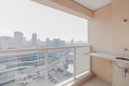 Varanda de kitnet/studio para alugar com 1 quarto, 26m² em Vila Prudente, São Paulo