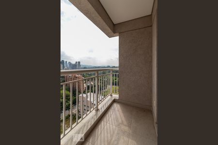 Varanda da Sala de apartamento à venda com 1 quarto, 51m² em Melville Empresarial Ii, Barueri