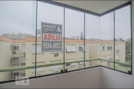 Varanda da Sala de apartamento para alugar com 1 quarto, 42m² em Praia de Belas, Porto Alegre