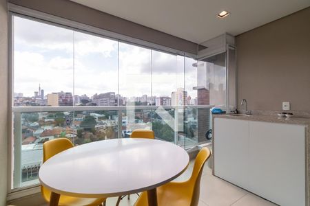 Varanda de kitnet/studio para alugar com 1 quarto, 34m² em Pinheiros, São Paulo