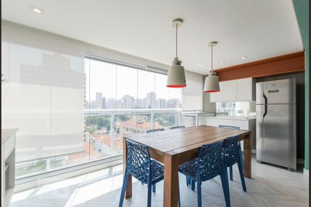 Studio à venda com 40m², 1 quarto e sem vagaVaranda