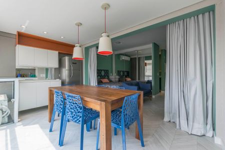 Studio à venda com 40m², 1 quarto e sem vagaVaranda