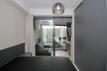 Studio para alugar com 25m², 1 quarto e sem vaga Studio para alugar com 25m², 1 quarto e sem vagaQuarto