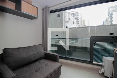 Studio para alugar com 25m², 1 quarto e sem vaga Studio para alugar com 25m², 1 quarto e sem vagaSala