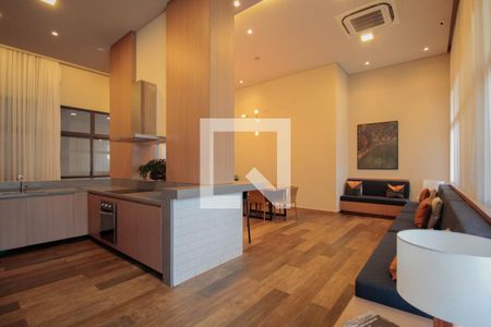 Studio para alugar com 25m², 1 quarto e sem vaga Studio para alugar com 25m², 1 quarto e sem vagaÁrea comum - Salão de festas