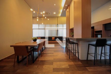 Studio para alugar com 25m², 1 quarto e sem vaga Studio para alugar com 25m², 1 quarto e sem vagaÁrea comum - Salão de festas