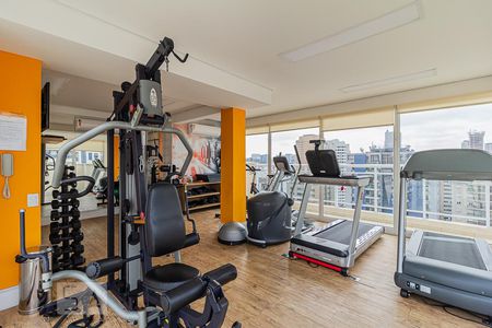 Apartamento para alugar com 43m², 1 quarto e 1 vaga Apartamento para alugar com 43m², 1 quarto e 1 vagaAcademia