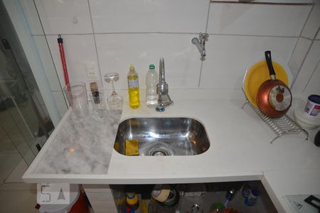 Cozinha de kitnet/studio à venda com 1 quarto, 39m² em Centro, Rio de Janeiro