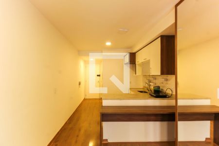 Sala/Cozinha de apartamento para alugar com 1 quarto, 45m² em Mooca, São Paulo