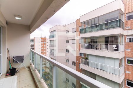 Varanda da Sala/Cozinha de apartamento para alugar com 1 quarto, 45m² em Mooca, São Paulo