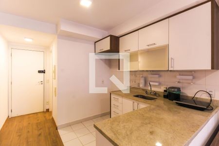Sala/Cozinha de apartamento para alugar com 1 quarto, 45m² em Mooca, São Paulo
