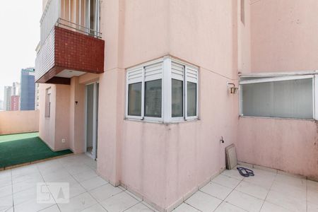 Varanda  de apartamento à venda com 1 quarto, 76m² em Saúde, São Paulo