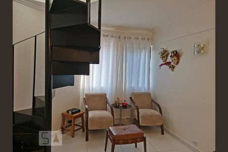 Sala de apartamento à venda com 2 quartos, 126m² em Vila Andrade, São Paulo