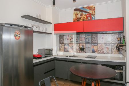 Sala e Cozinha de apartamento à venda com 1 quarto, 51m² em Barra Funda, São Paulo