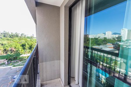 Varanda da Sala de apartamento para alugar com 1 quarto, 40m² em Jacarepaguá, Rio de Janeiro