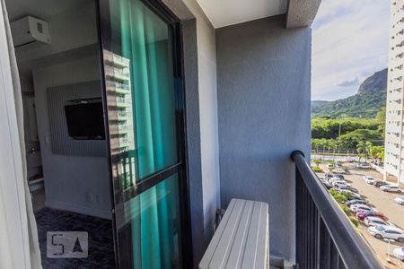 Varanda da Sala de apartamento para alugar com 1 quarto, 40m² em Jacarepaguá, Rio de Janeiro