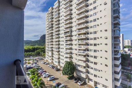 Varanda da Sala vista de apartamento para alugar com 1 quarto, 40m² em Jacarepaguá, Rio de Janeiro