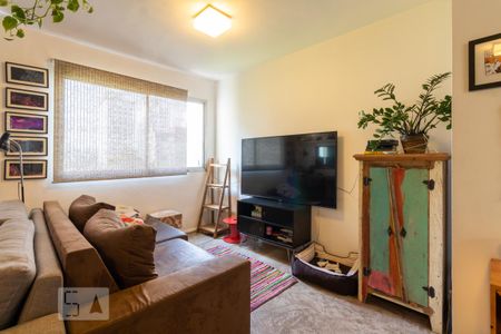 Sala de apartamento para alugar com 2 quartos, 80m² em Vila Nova Conceição, São Paulo