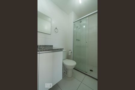 Banheiro de apartamento à venda com 1 quarto, 32m² em Santo Amaro, São Paulo