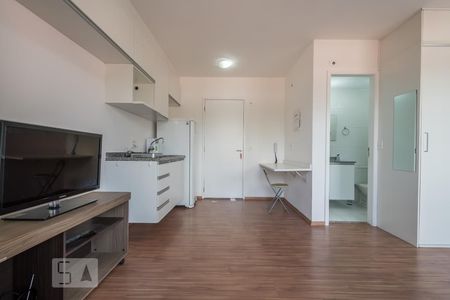 Sala de apartamento à venda com 1 quarto, 32m² em Santo Amaro, São Paulo