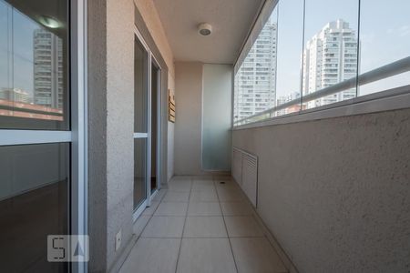 Varanda de apartamento à venda com 1 quarto, 32m² em Santo Amaro, São Paulo