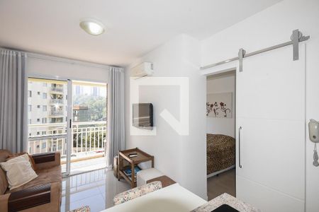 Sala de apartamento à venda com 1 quarto, 35m² em Jardim Ampliação, São Paulo