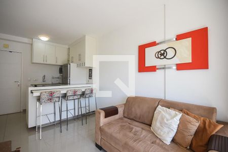 Sala de apartamento à venda com 1 quarto, 35m² em Jardim Ampliação, São Paulo