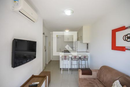 Sala de apartamento à venda com 1 quarto, 35m² em Jardim Ampliação, São Paulo