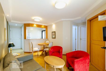 Sala de apartamento à venda com 2 quartos, 58m² em Indianópolis, São Paulo