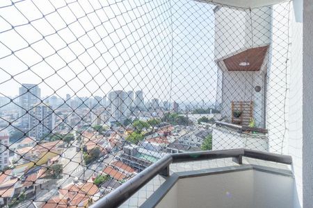Varanda da Sala de apartamento à venda com 2 quartos, 68m² em Parque Peruche, São Paulo