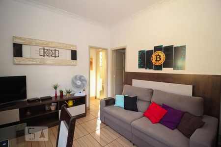 Sala de apartamento para alugar com 1 quarto, 35m² em Higienópolis, Rio de Janeiro