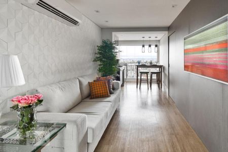 Sala de apartamento para alugar com 2 quartos, 50m² em Vila Bertioga, São Paulo