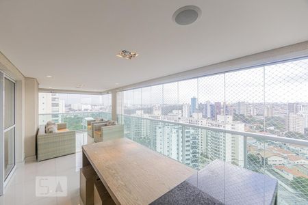 Varanda Sala de apartamento à venda com 3 quartos, 156m² em Jardim Avelino, São Paulo