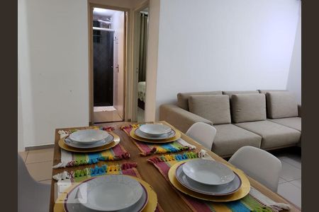 Sala  de apartamento à venda com 2 quartos, 49m² em Pampulha, Belo Horizonte