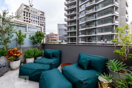 Apartamento à venda com 75m², 1 quarto e 1 vagaVaranda