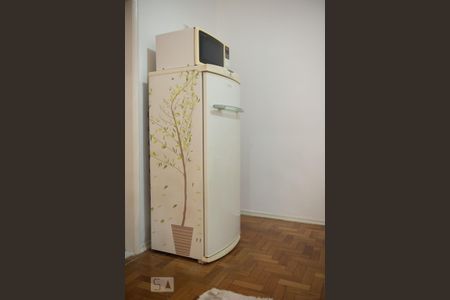 Cozinha de apartamento para alugar com 1 quarto, 38m² em Flamengo, Rio de Janeiro