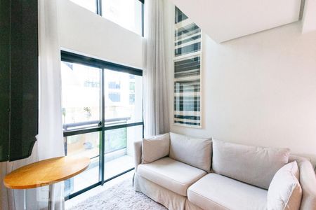 Sala de apartamento à venda com 2 quartos, 72m² em Moema, São Paulo