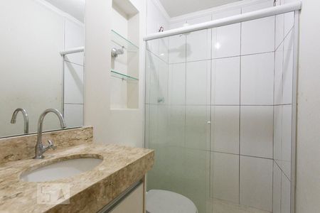 Banheiro de kitnet/studio à venda com 1 quarto, 26m² em Vila Prudente, São Paulo