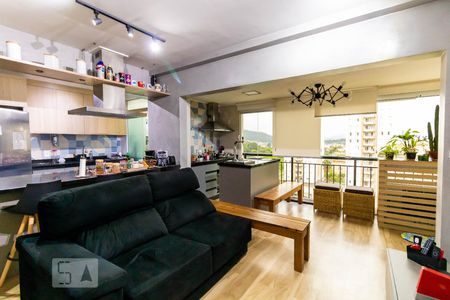 Sala de apartamento à venda com 2 quartos, 75m² em Jardim Leonor Mendes de Barros, São Paulo