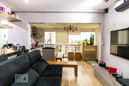 Sala de apartamento à venda com 2 quartos, 75m² em Jardim Leonor Mendes de Barros, São Paulo