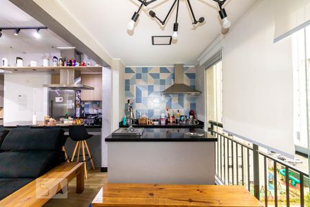 Varanda Gourmet de apartamento à venda com 2 quartos, 75m² em Jardim Leonor Mendes de Barros, São Paulo